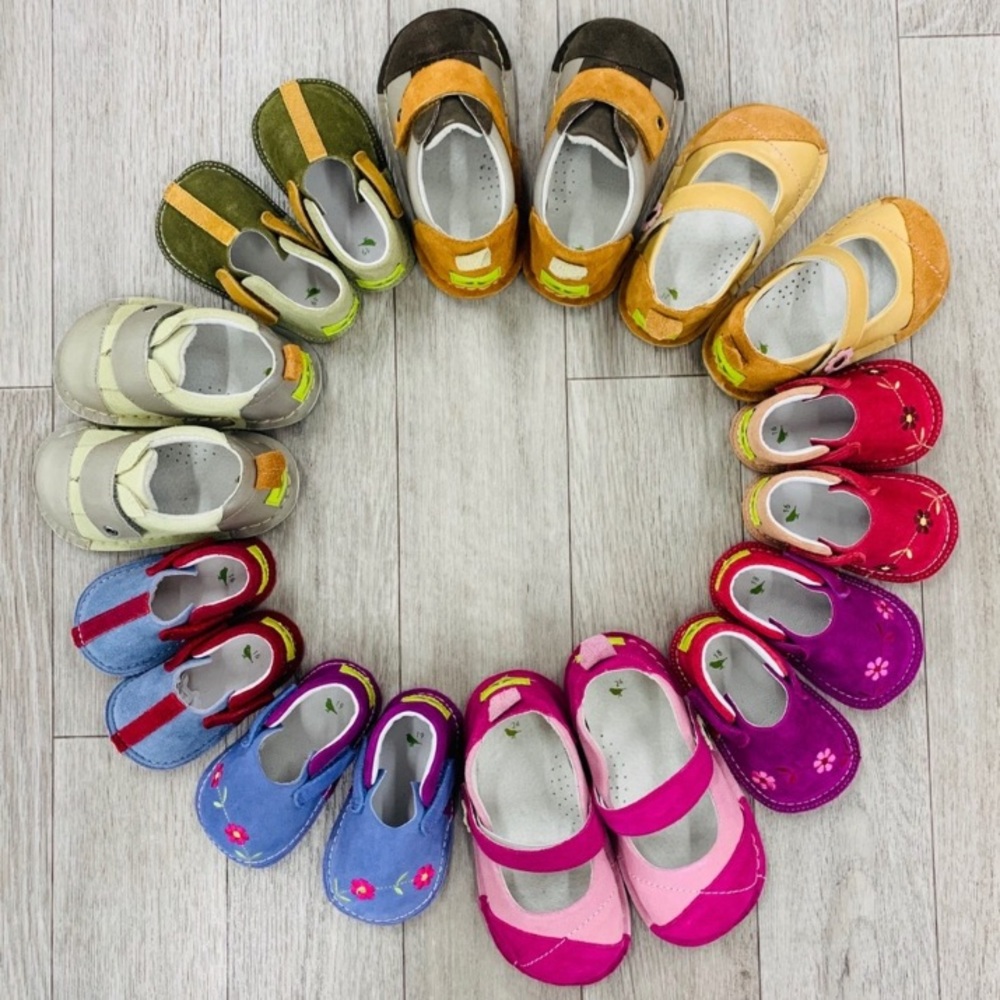NEW! Pipit “STRIPE” Baby Toddler First Shoes Sky - Picture 14 of 14